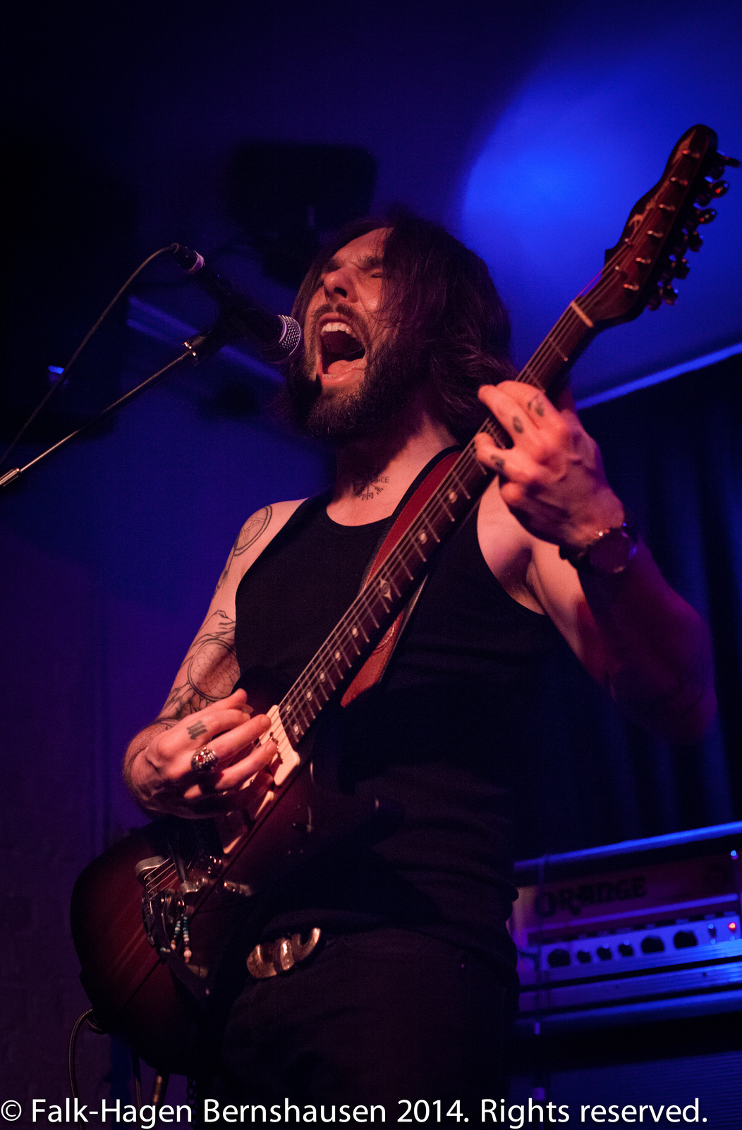 Romain Daut live, 2014 — photo © Falk-Hagen Bernshausen